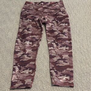 Fabletics Kids Leggings in Brown Camo